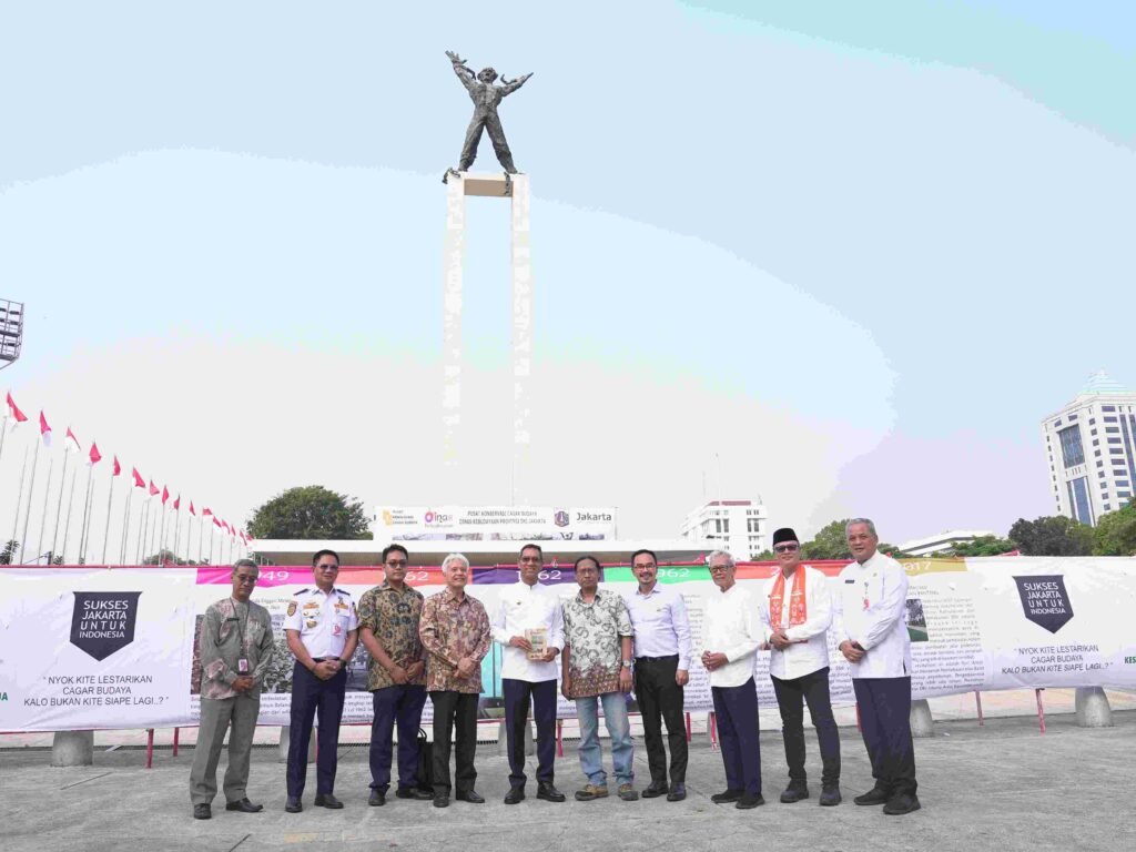 Mengintip Konservasi Monumen Pembebasan Irian Barat