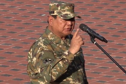 Presiden Prabowo Subianto di Akmil Magelang