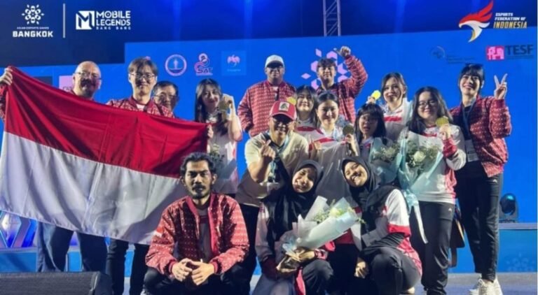 Putri Indonesia Juara Mobile Legends Asian Esports Games 2024