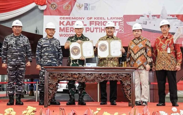 Pembangunan Kapal Fregat Merah Putih ke-2 Dimulai
