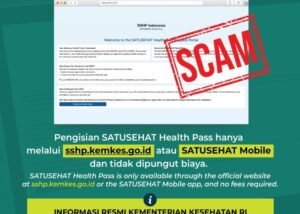 Kemenkes Imbau Waspadai Penipuan Situs SSHP Palsu