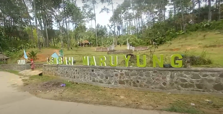 Gunung Maruyung, Kisah Putri Maharani dan Pangeran Ruyung