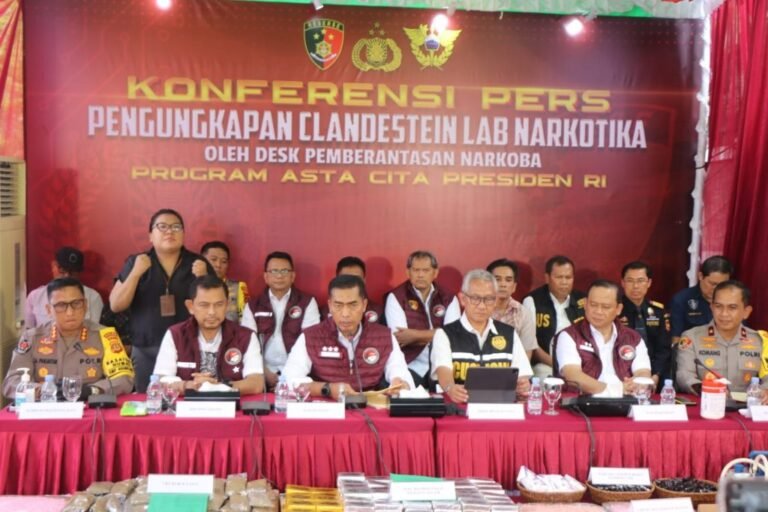 Polri Bongkar Jaringan Lab Narkoba Triliun Rupiah di Bali