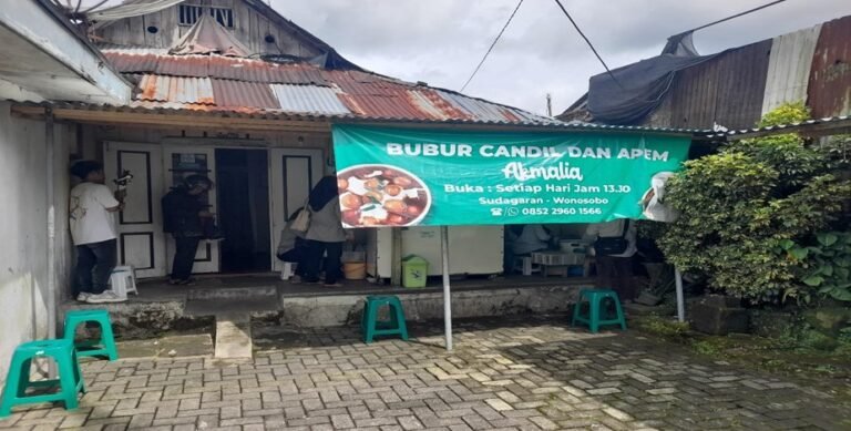 Rasa Autentik Bubur Candil Akmalia Sejak 1963 di Wonosobo