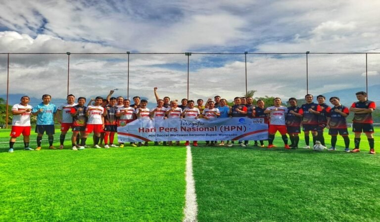 Pemkab Wonosobo-KJW Gelar Mini Soccer Peringati Hari Pers
