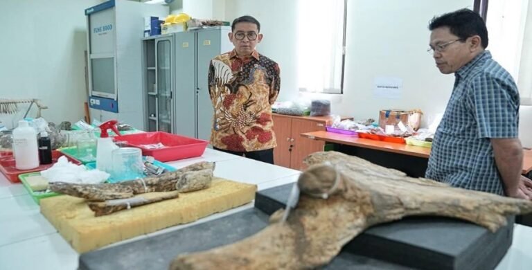 Menbud Fadli Zon Kunjungi Situs Manusia Purba Sangiran