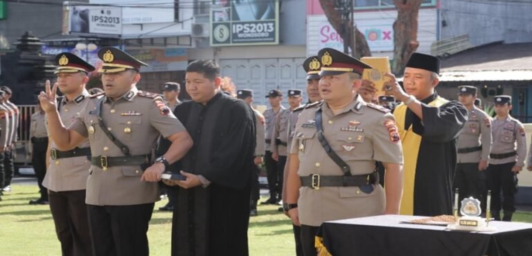 Polres Wonosobo Gelar Serah Terima Jabatan Wakapolres