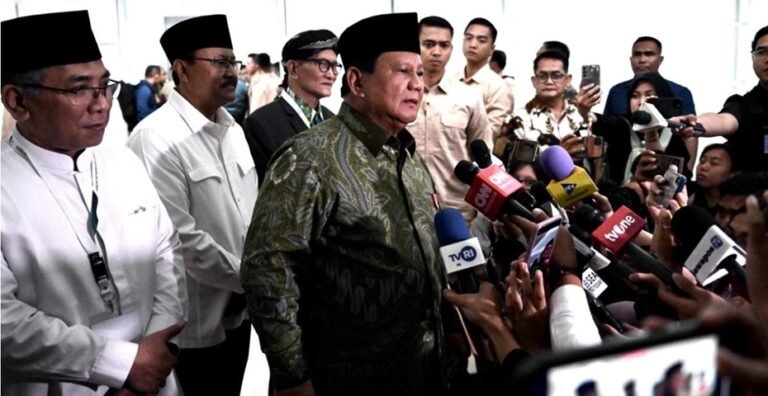 Presiden Prabowo Bertekad Wujudkan Pemerintahan Bersih