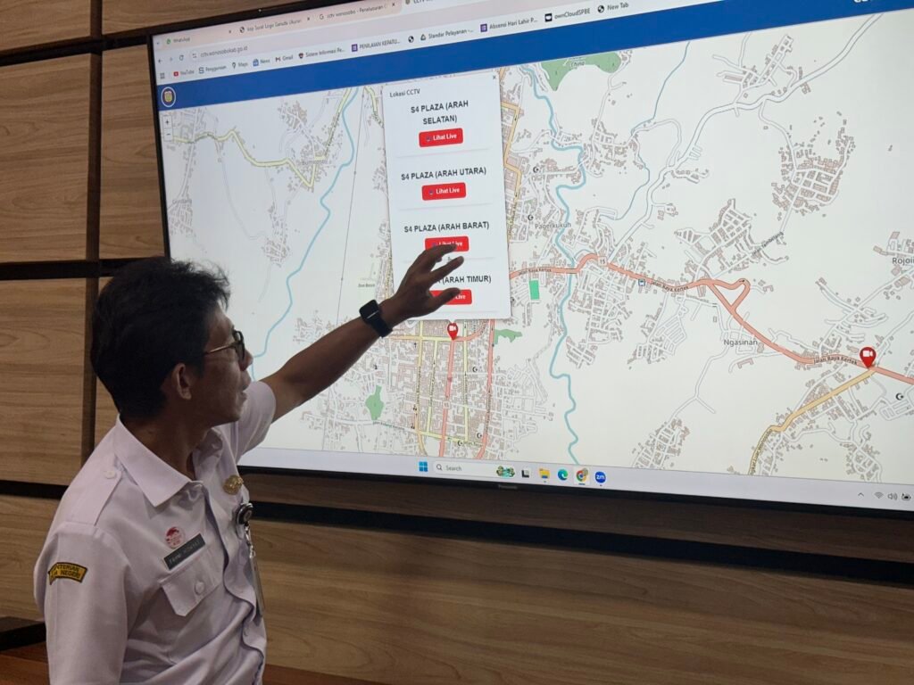 Pemkab Wonosobo Resmikan Portal CCTV Publik Demi Keamanan dan Kenyamanan