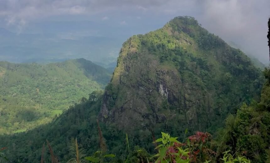 gunung lanang mergolangu