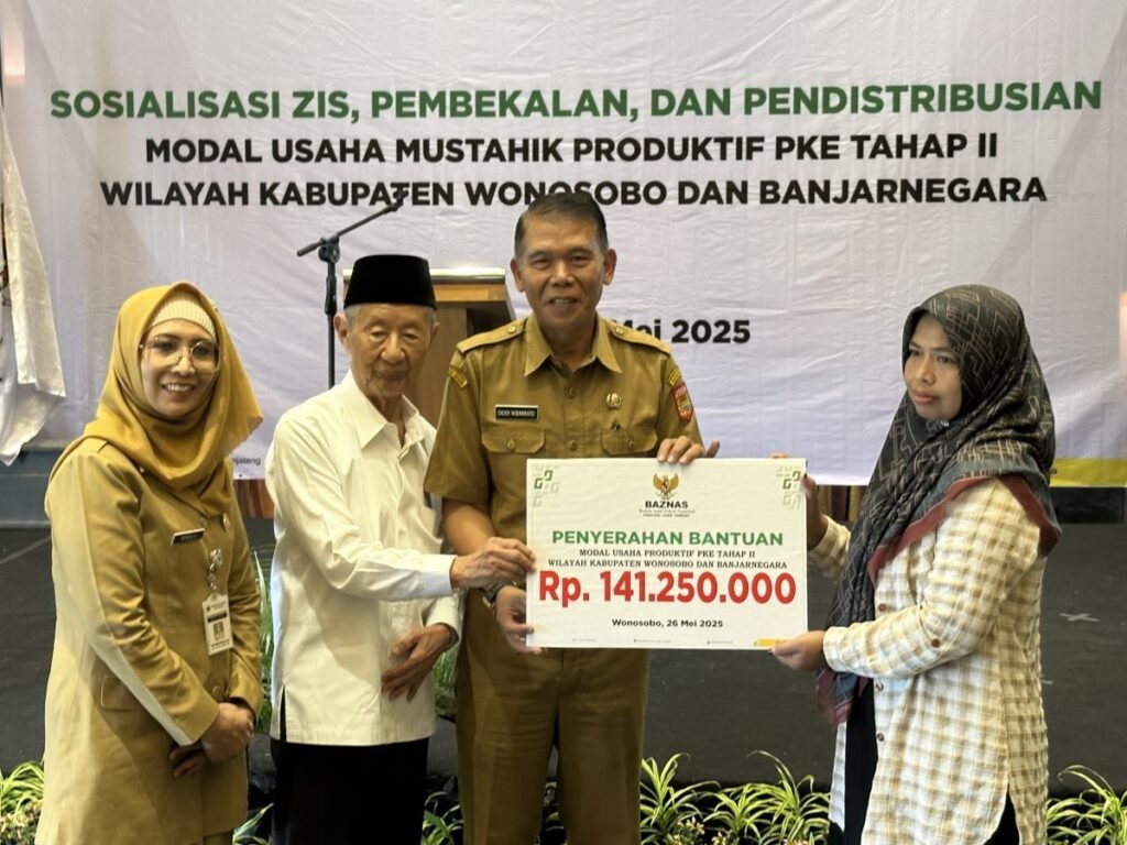Dorong Kemandirian Ekonomi Masyarakat, Baznas Jateng Salurkan Bantuan Modal Usaha