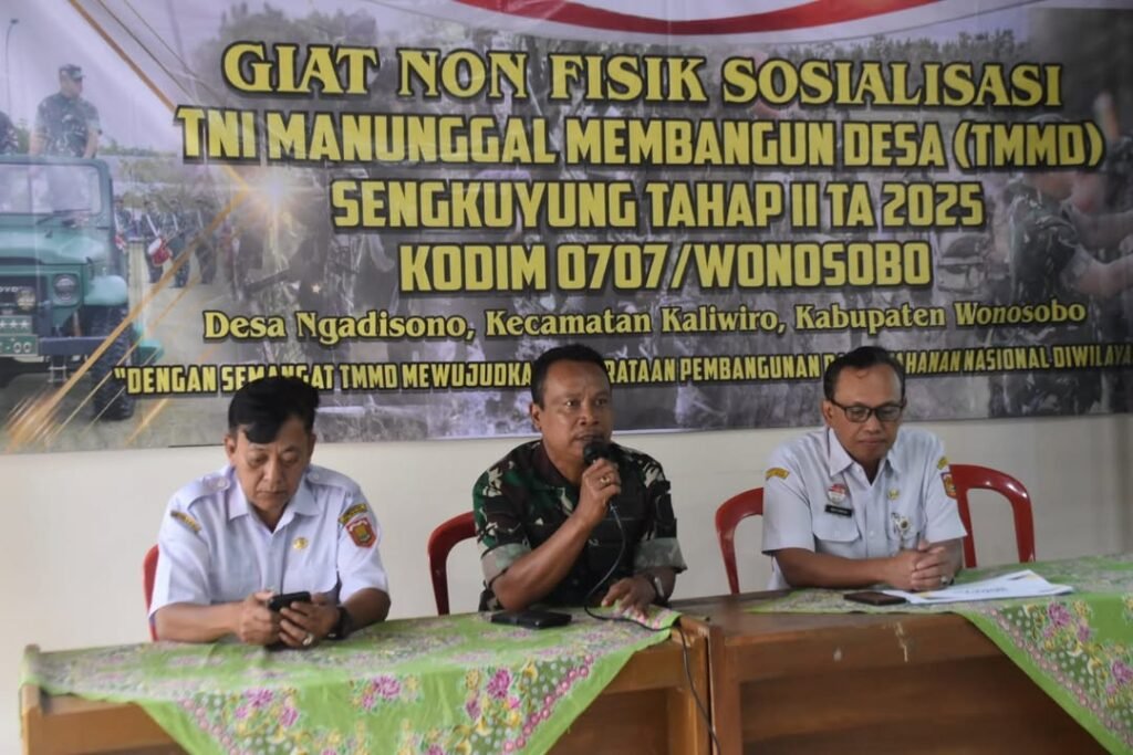 TMMD Sengkuyung Kodim Wonosobo Gaungkan Wajar 12 Tahun