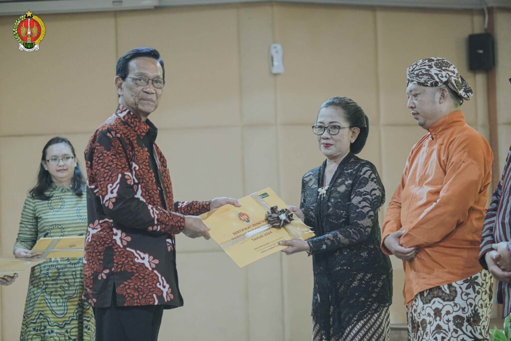 32 Sertifikat WBTb DIY Diserahkan, Tegaskan Pentingnya Pelestarian yang Berkelanjutan